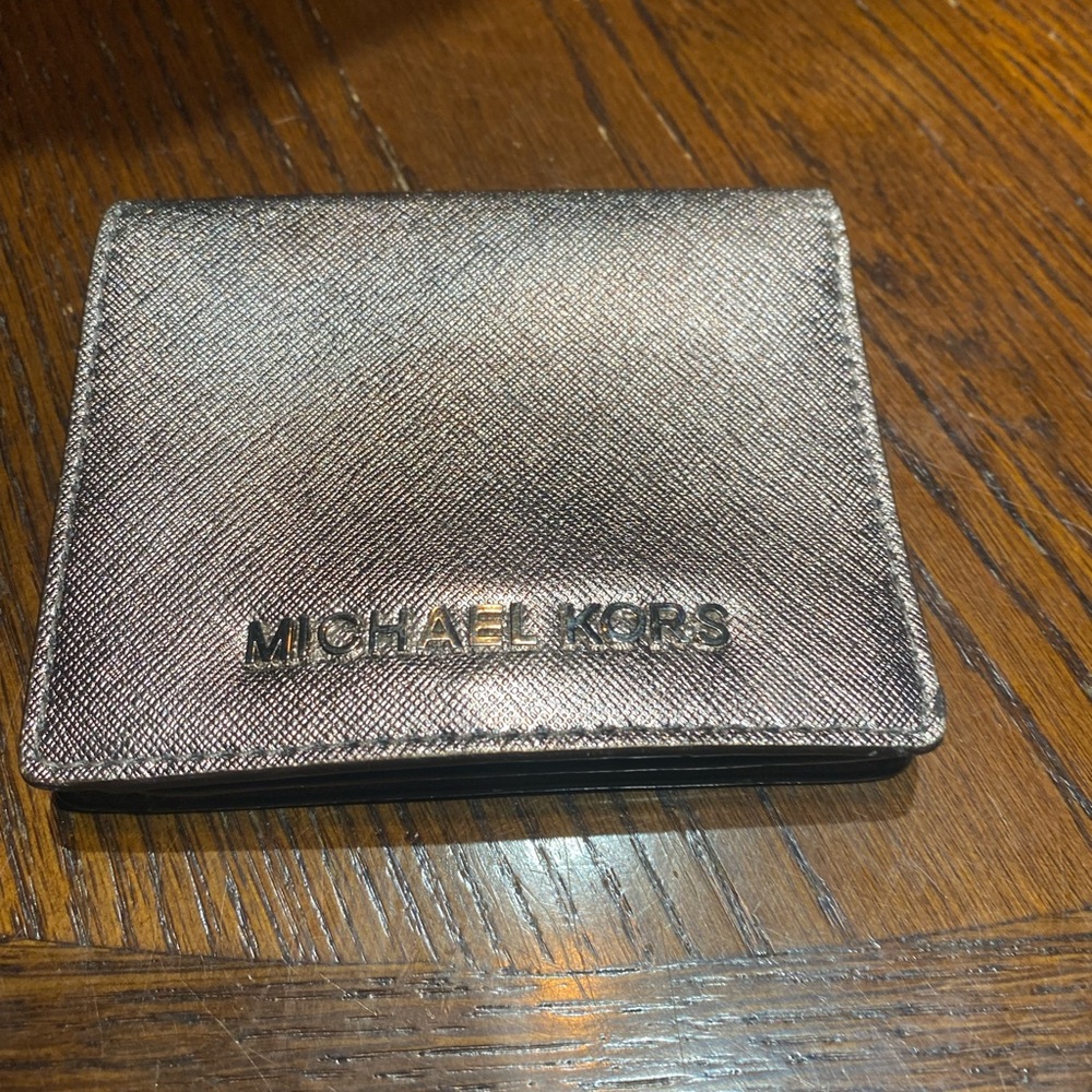 Michael Kors Metallic Wallet